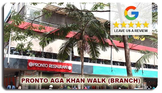 Pronto Restaurant Aga Khan Walk
